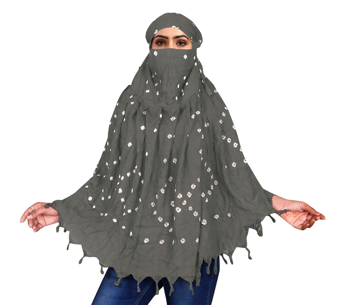 Stylish & Traditional Hand Bandhej Scarf for Women