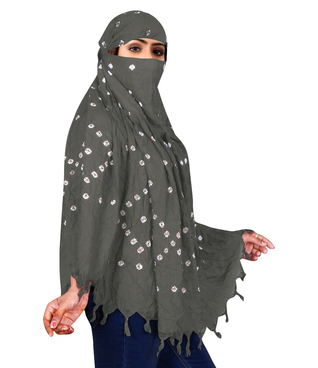 Stylish & Traditional Hand Bandhej Scarf for Women