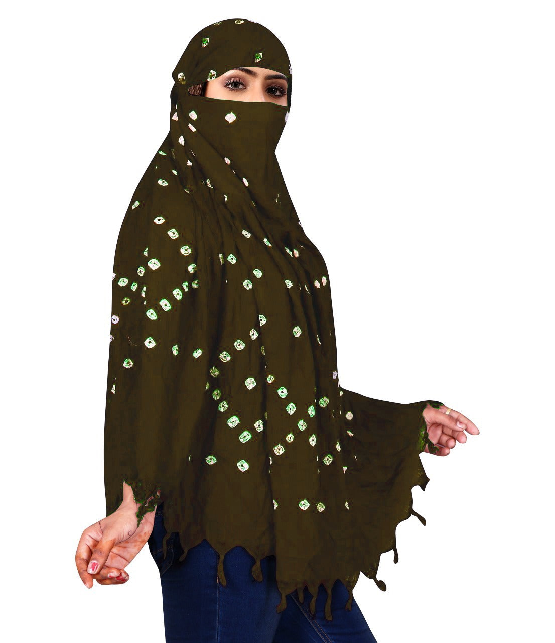 Stylish & Traditional Hand Bandhej Scarf for Women