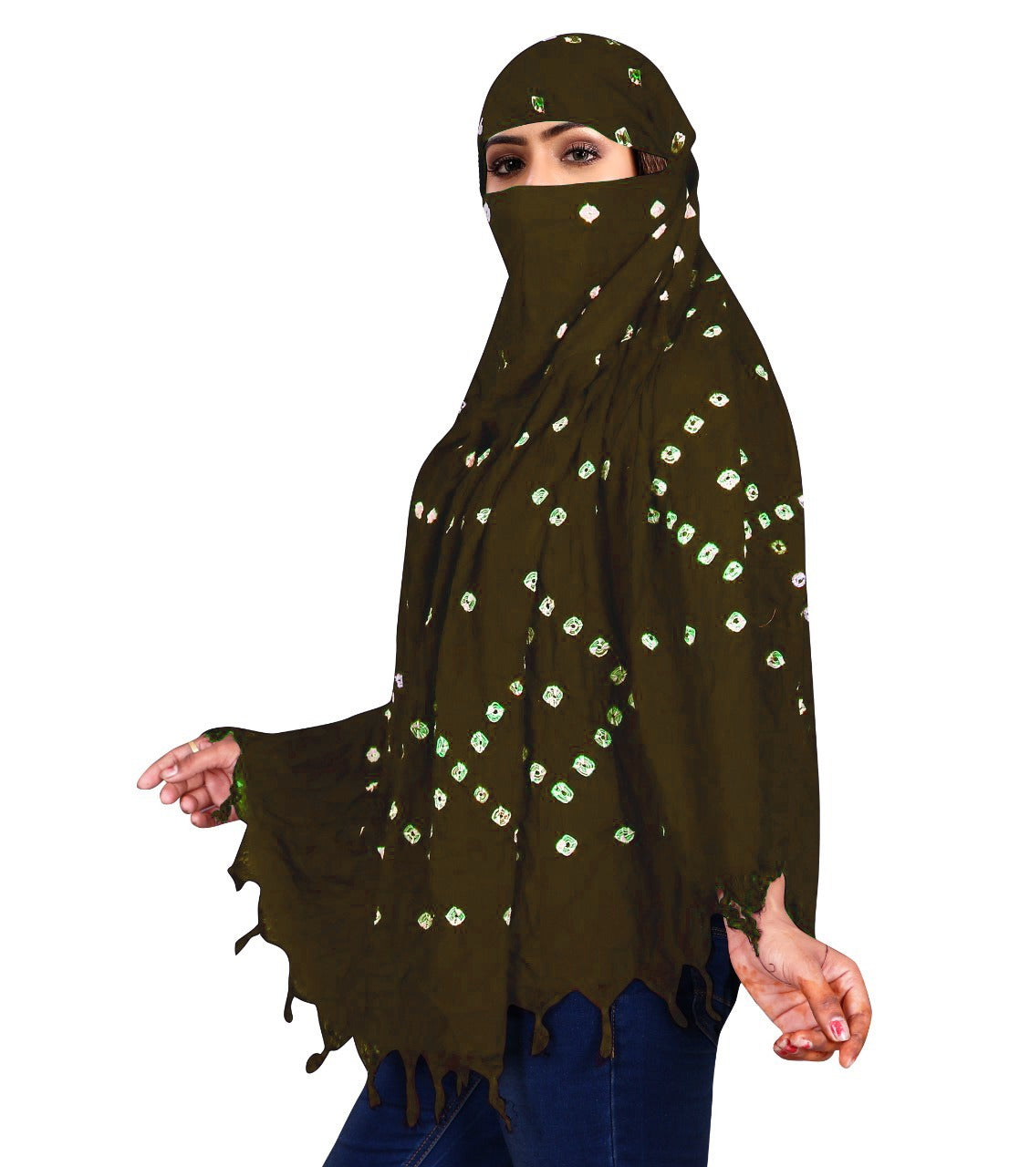 Stylish & Traditional Hand Bandhej Scarf for Women
