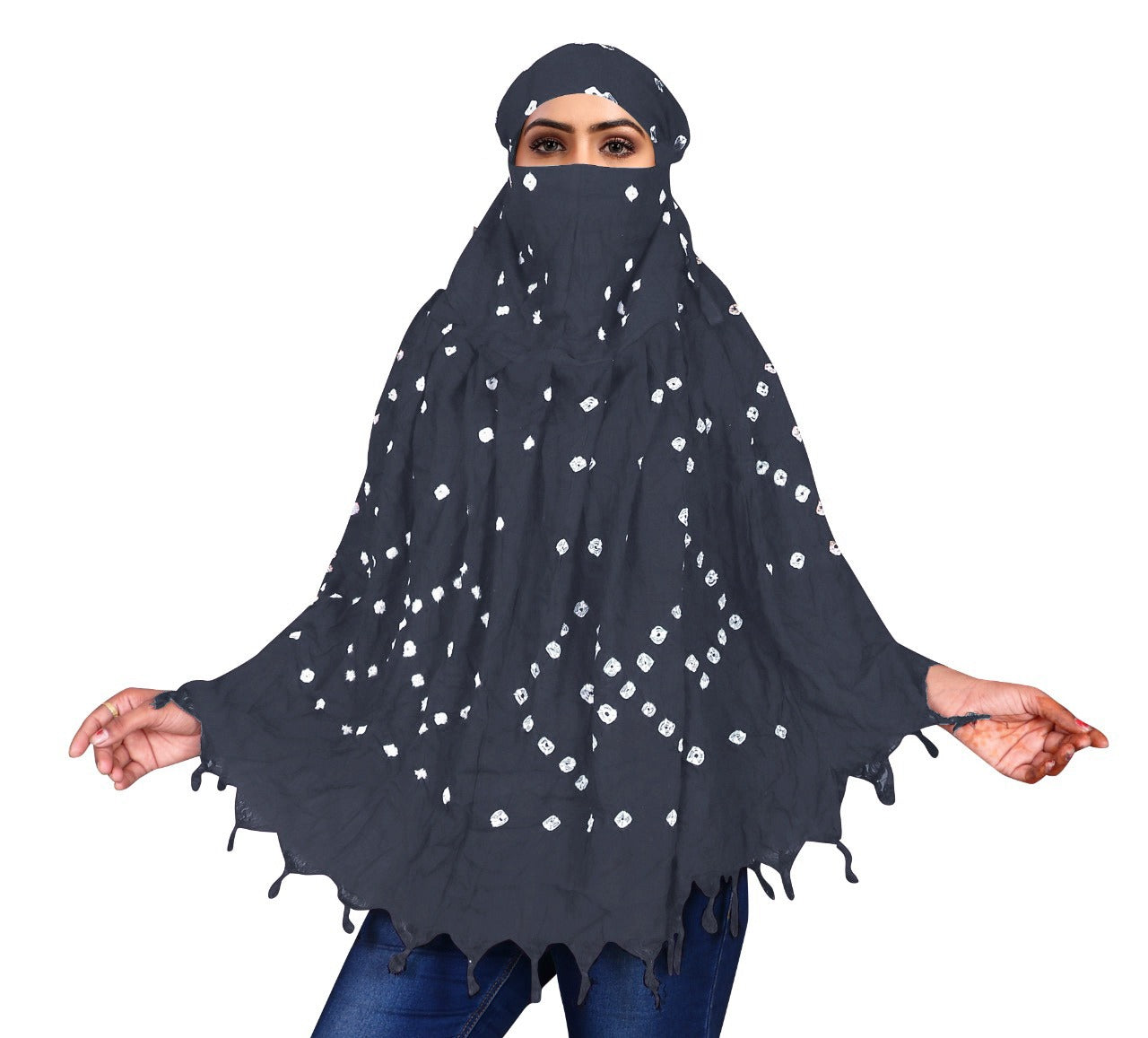 Stylish & Traditional Hand Bandhej Scarf for Women