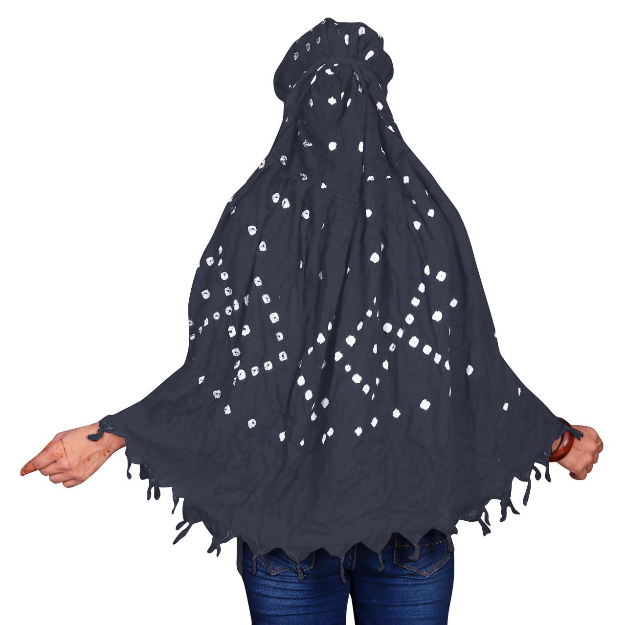 Stylish & Traditional Hand Bandhej Scarf for Women