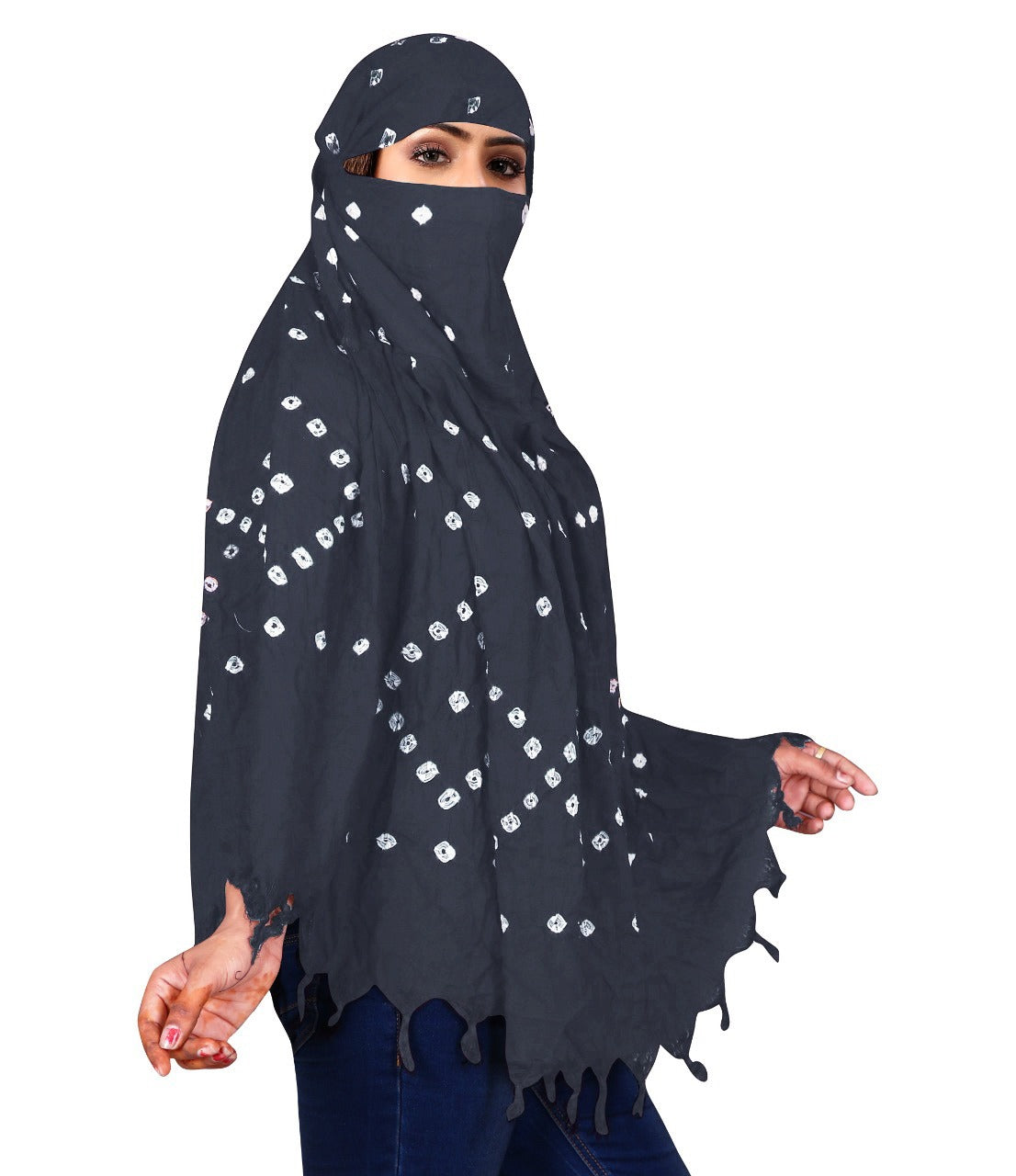 Stylish & Traditional Hand Bandhej Scarf for Women