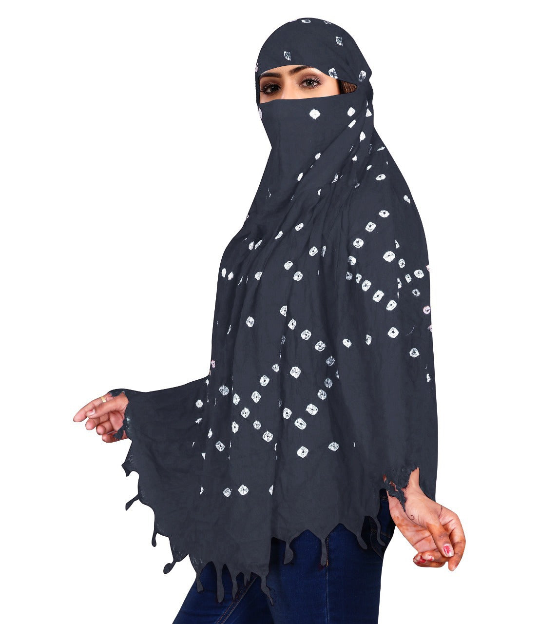 Stylish & Traditional Hand Bandhej Scarf for Women