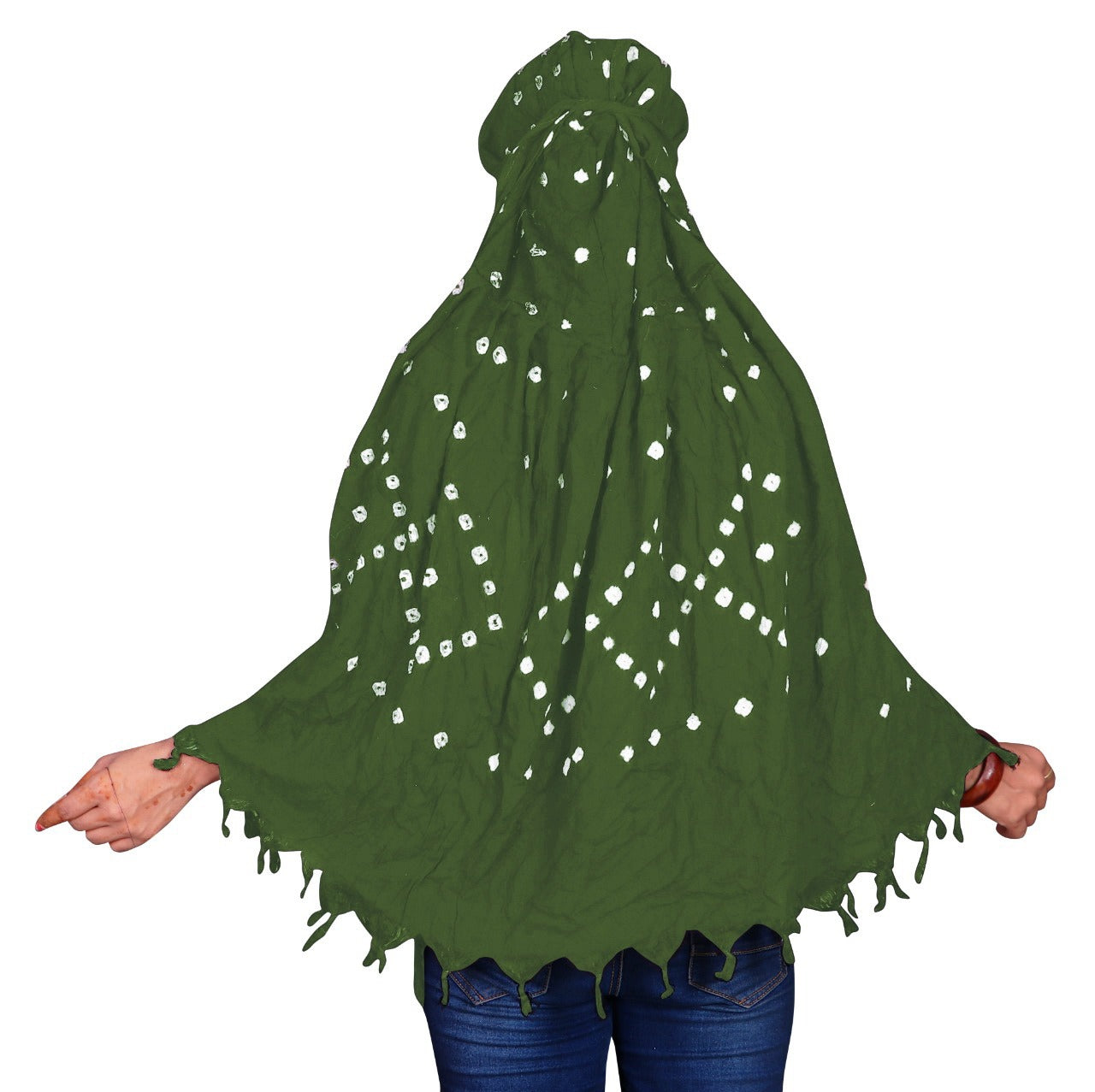Stylish & Traditional Hand Bandhej Scarf for Women