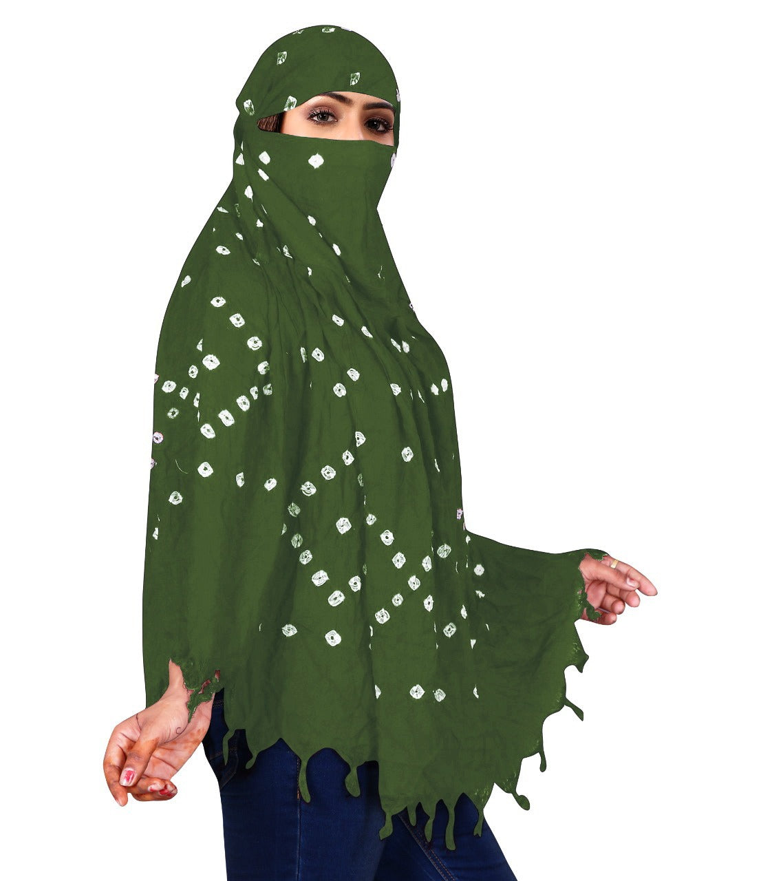 Stylish & Traditional Hand Bandhej Scarf for Women