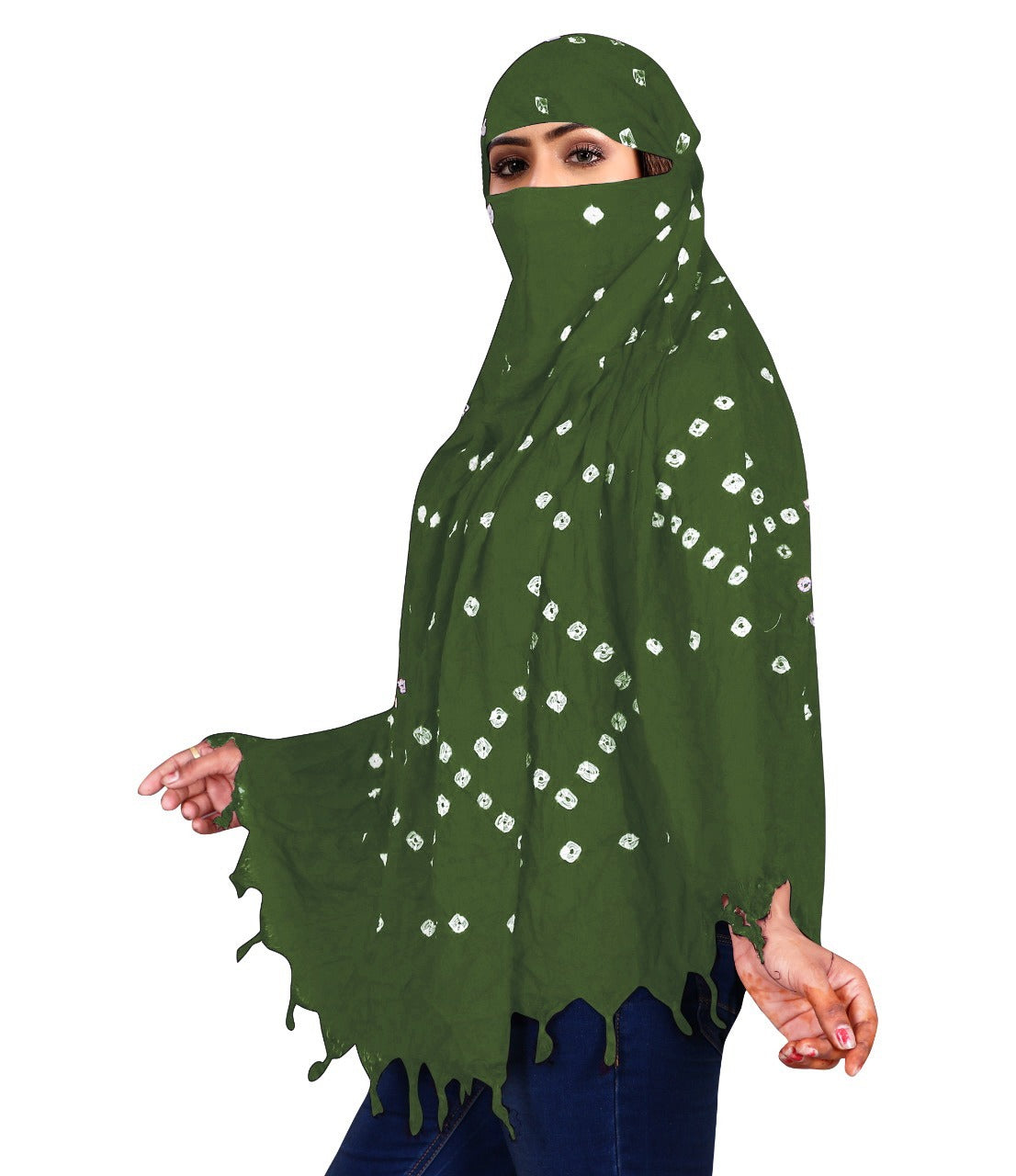Stylish & Traditional Hand Bandhej Scarf for Women