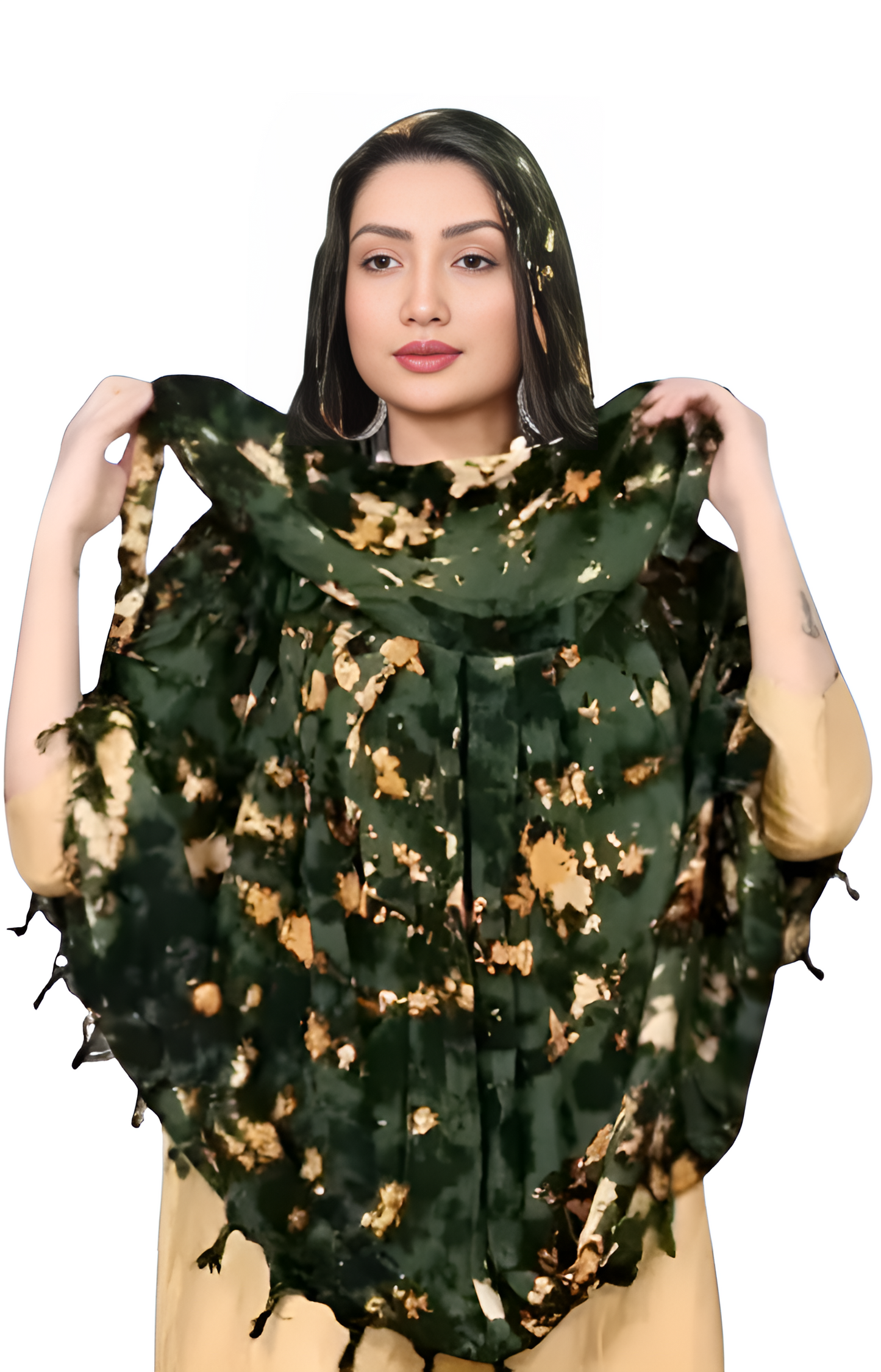 Fouji cotton Scarf (Green)