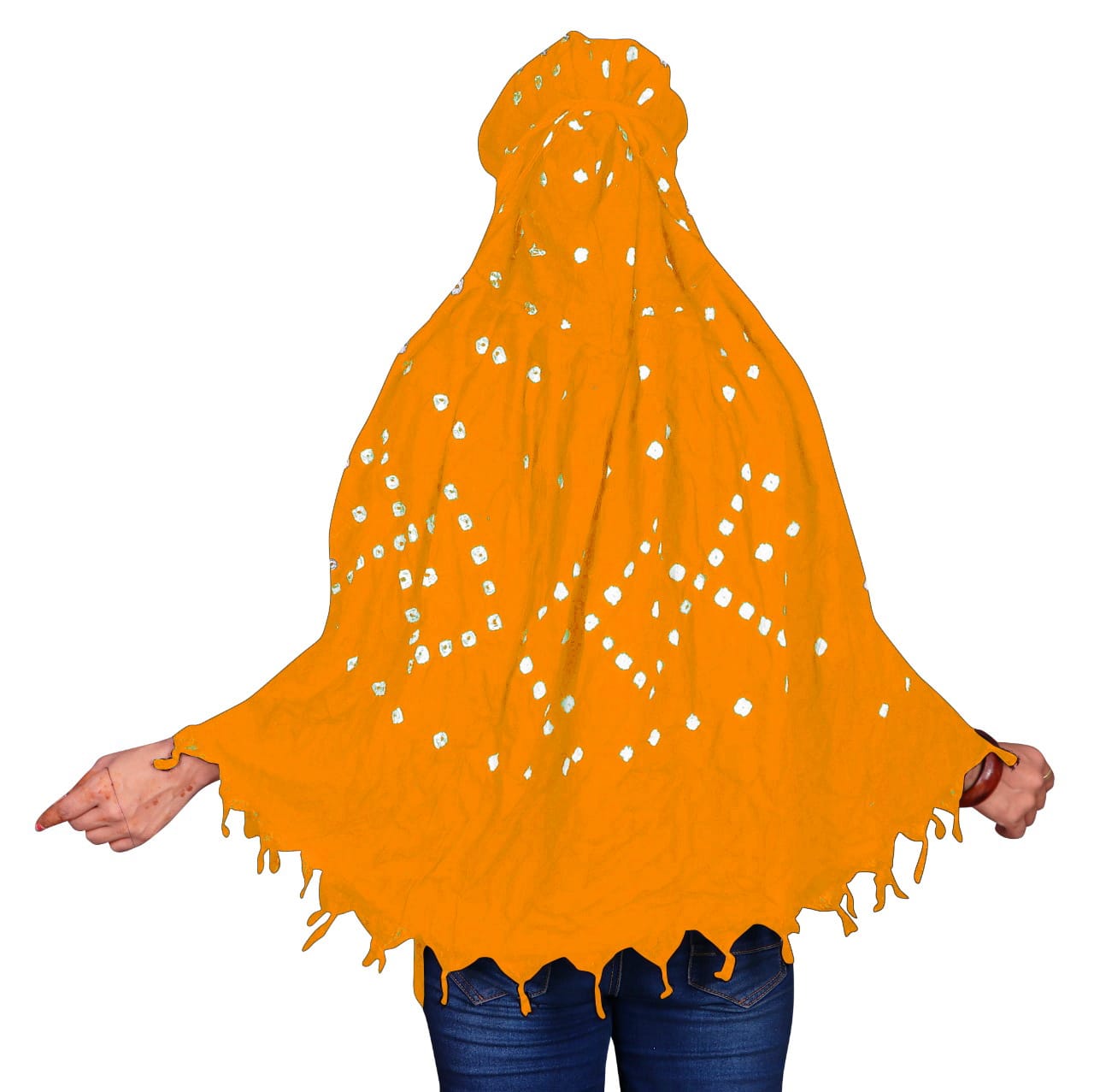 Stylish & Traditional Hand Bandhej Scarf for Women