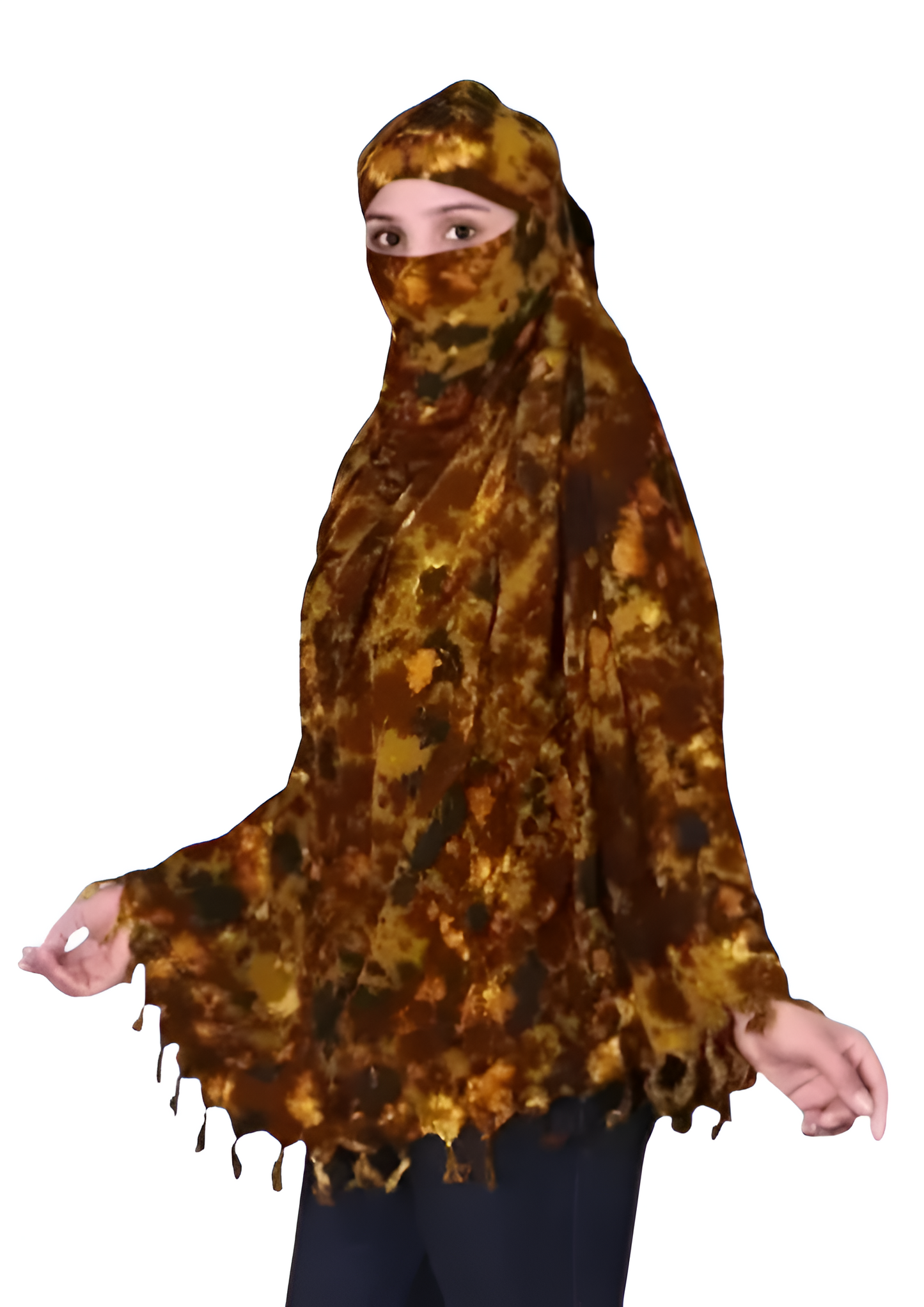 Fouji cotton Scarf (Brown)