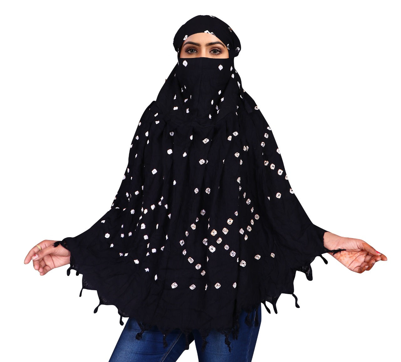 Stylish & Traditional Hand Bandhej Scarf for Women