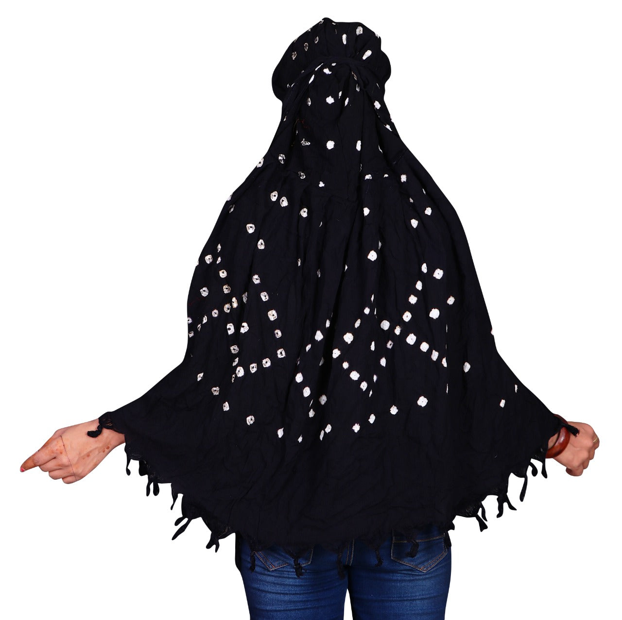 Stylish & Traditional Hand Bandhej Scarf for Women