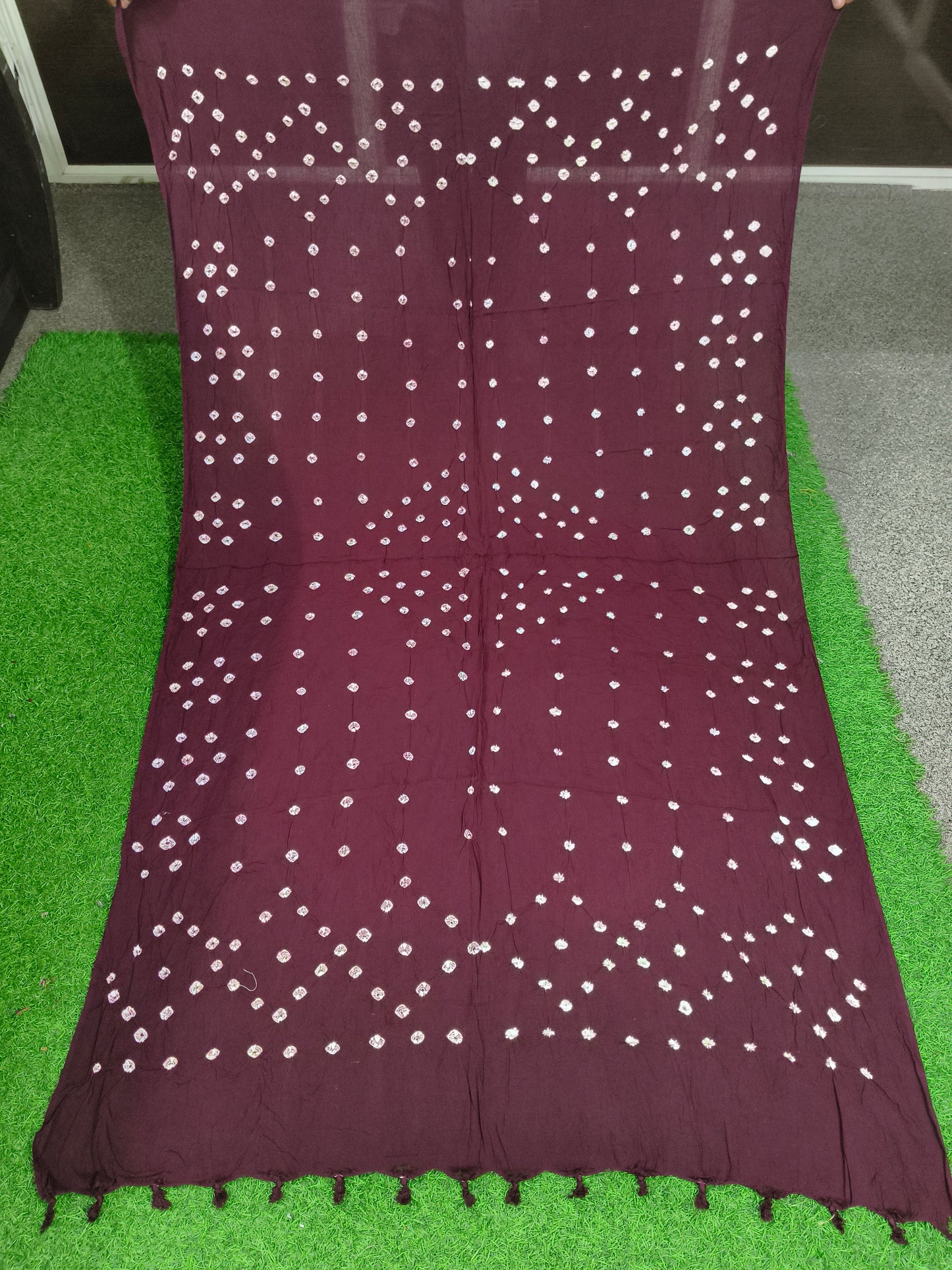 Bandhani Dupatta Maroon