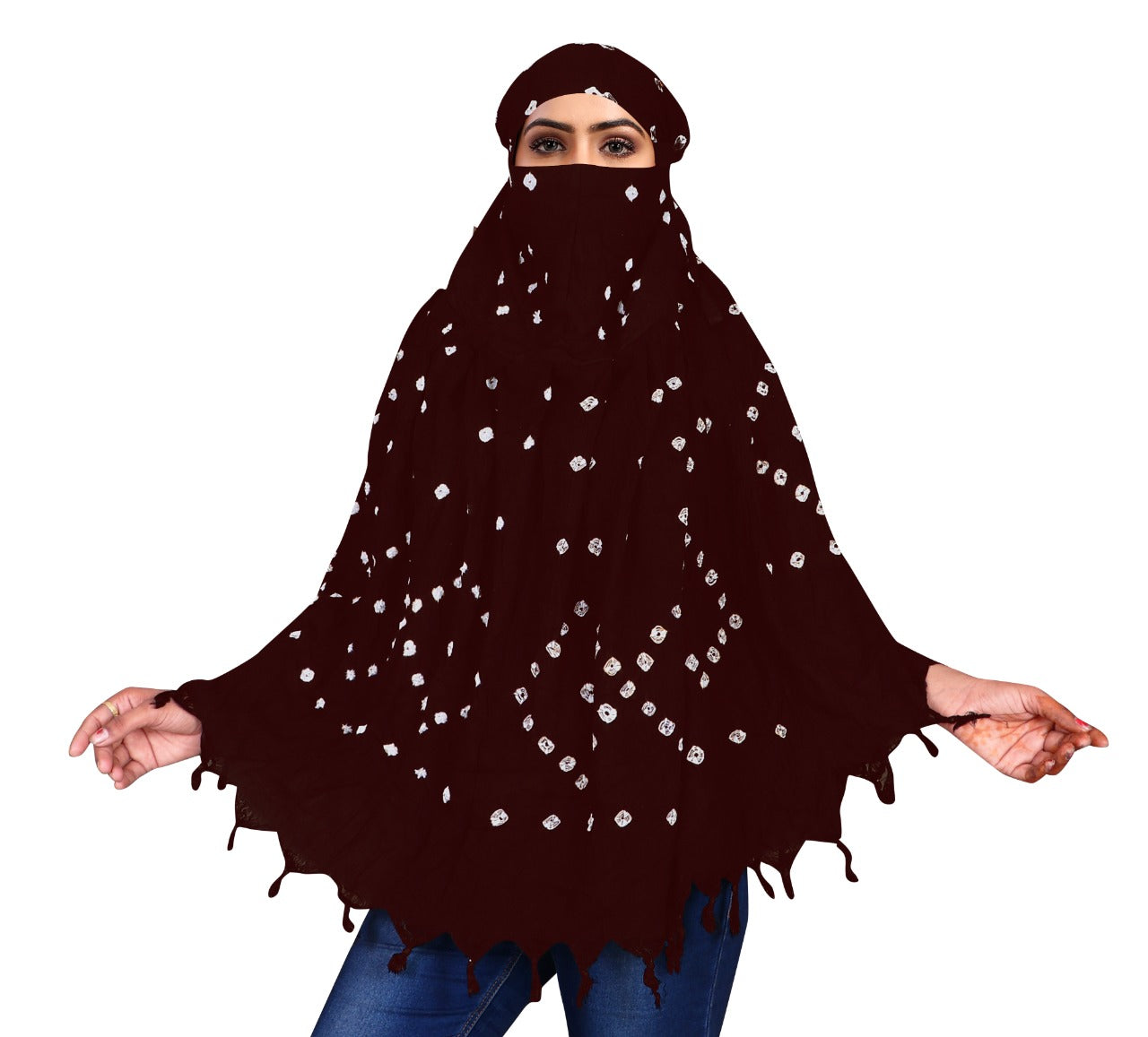 Stylish & Traditional Hand Bandhej Scarf for Women