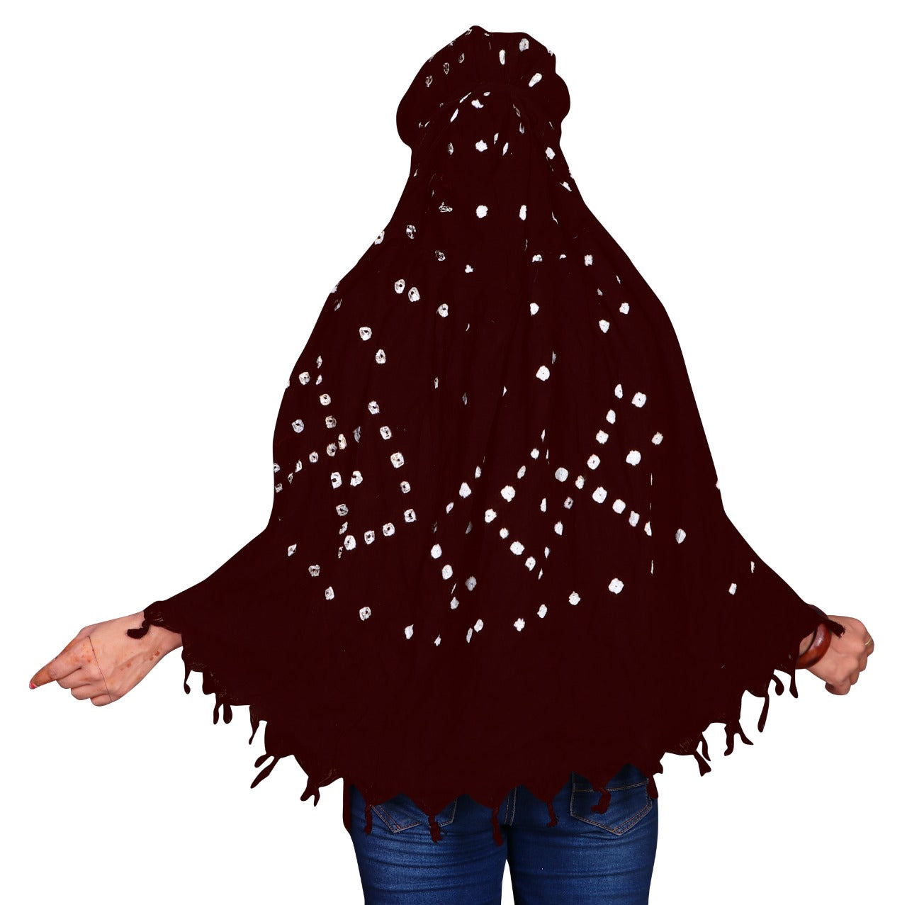 Stylish & Traditional Hand Bandhej Scarf for Women