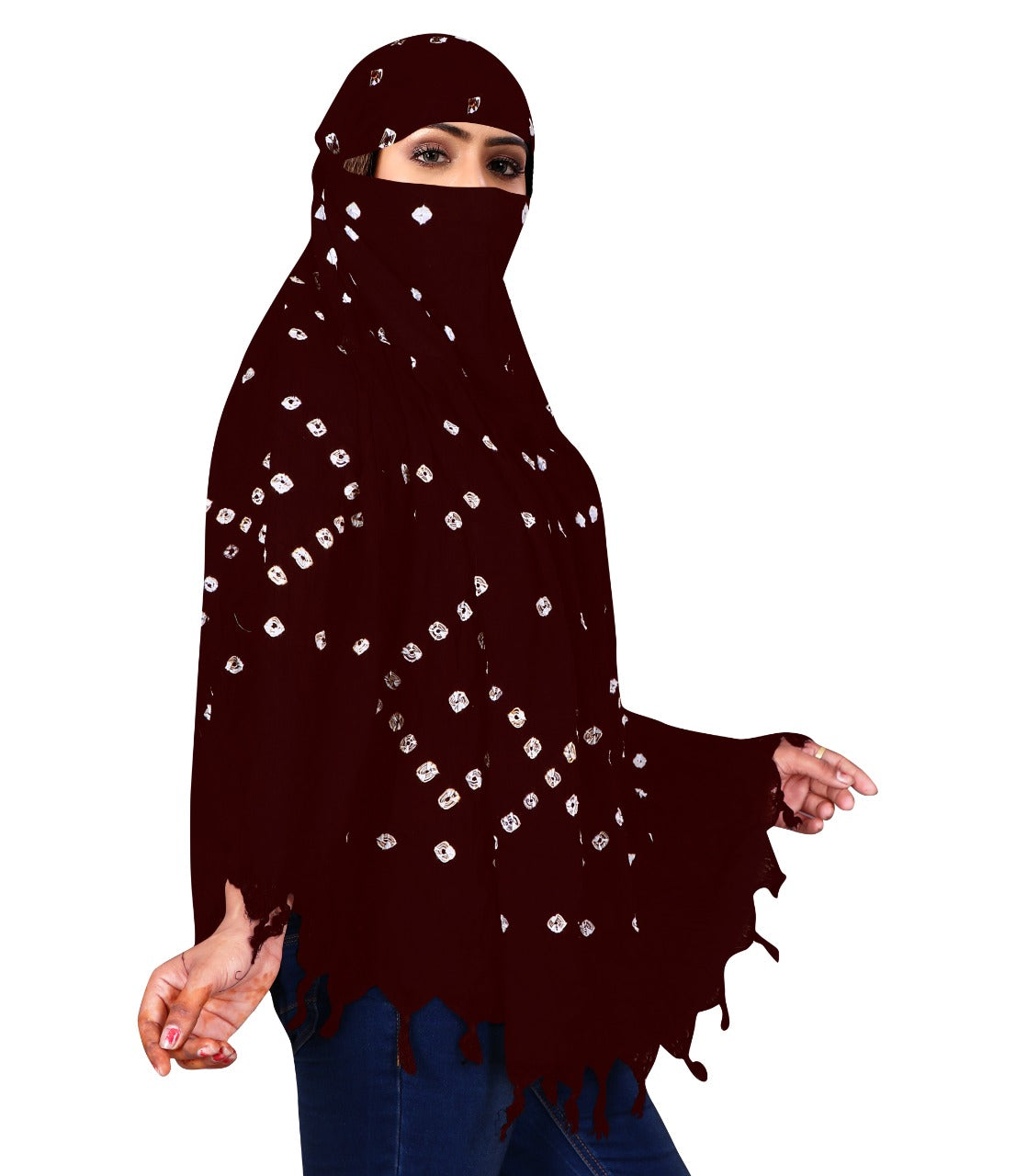 Stylish & Traditional Hand Bandhej Scarf for Women