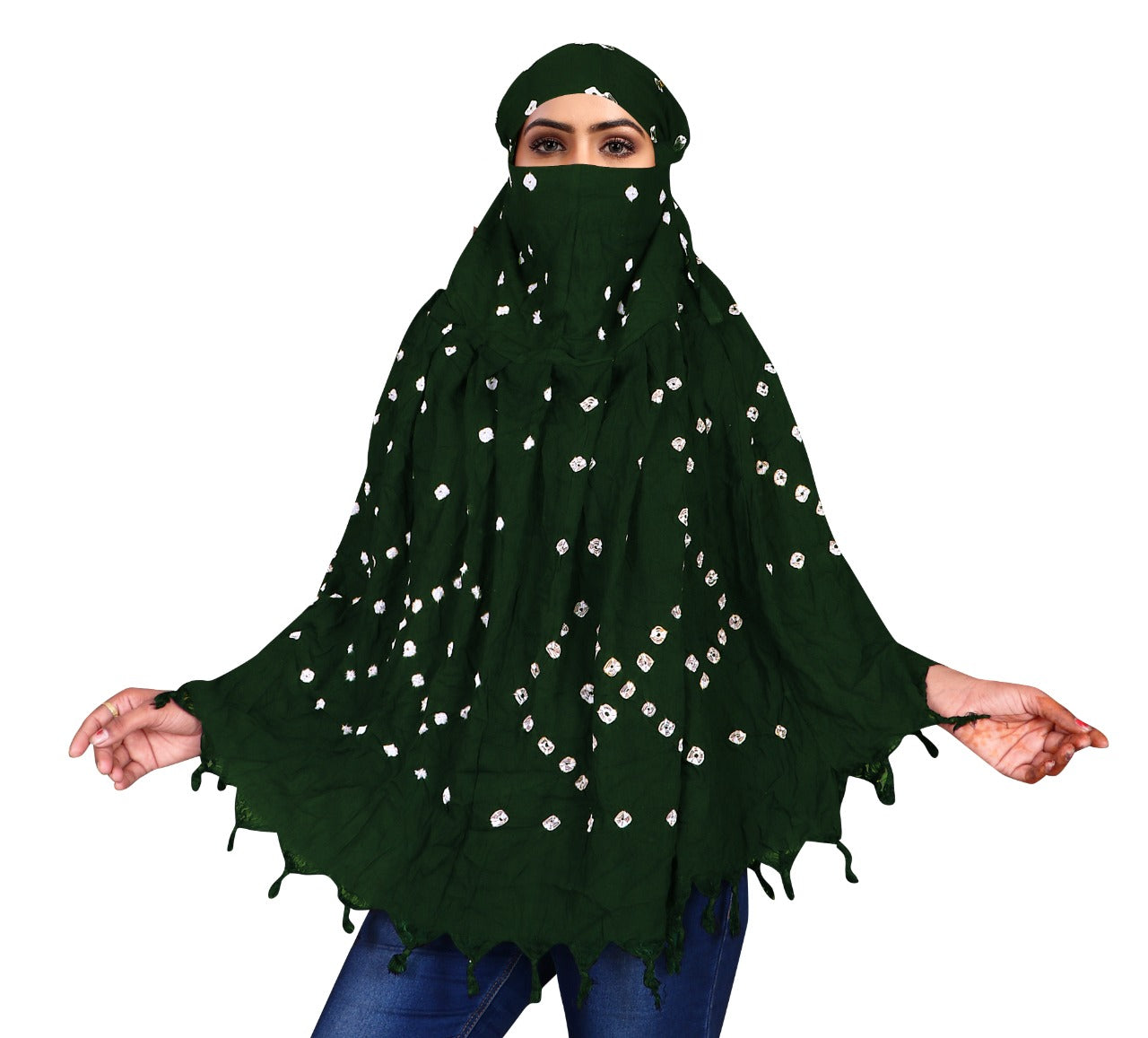 Stylish & Traditional Hand Bandhej Scarf for Women