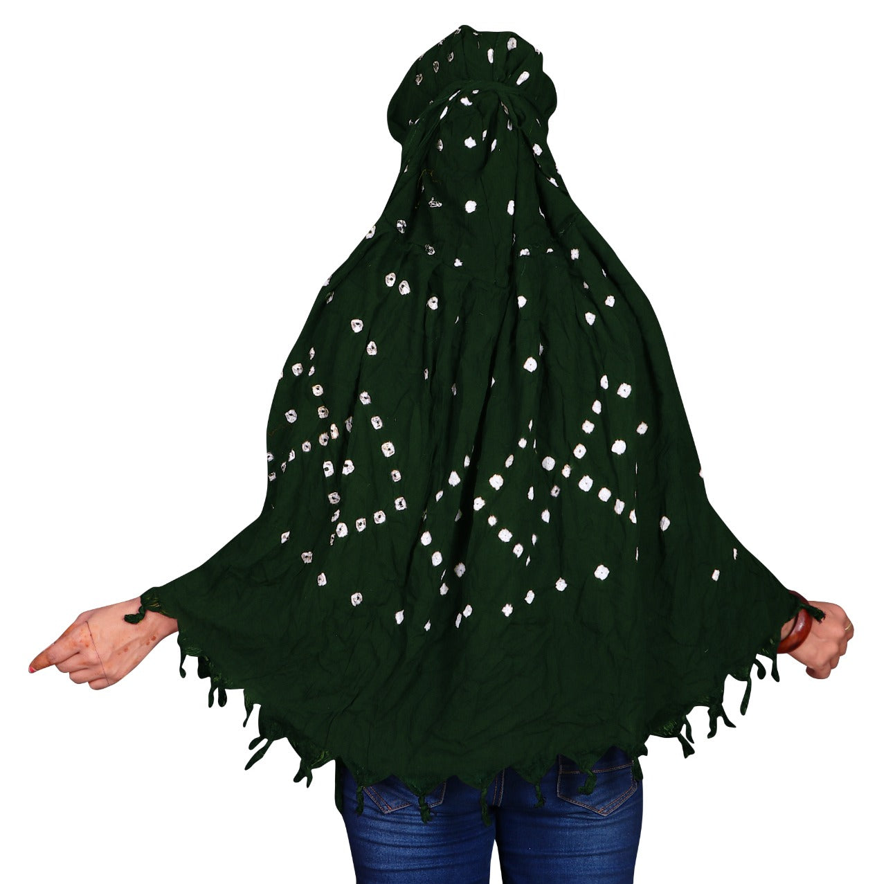 Stylish & Traditional Hand Bandhej Scarf for Women