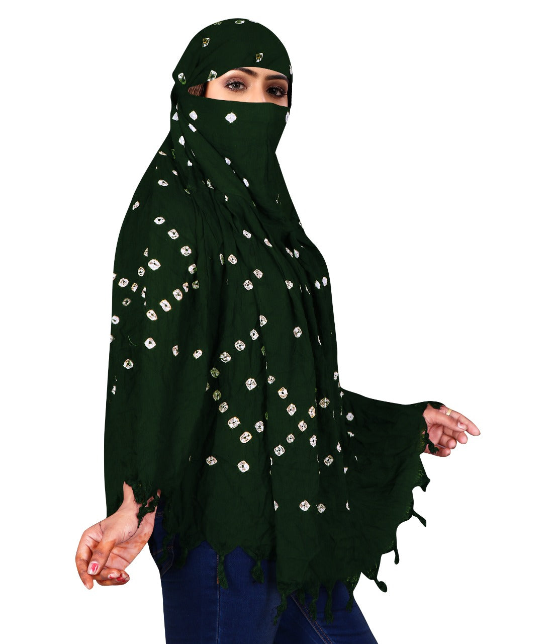 Stylish & Traditional Hand Bandhej Scarf for Women