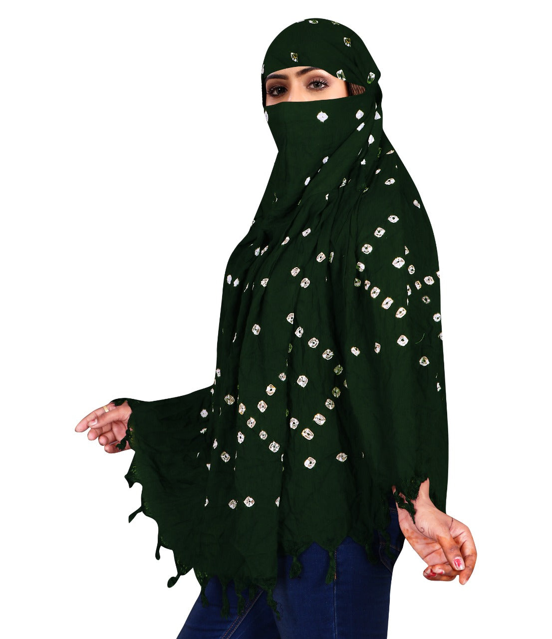 Stylish & Traditional Hand Bandhej Scarf for Women