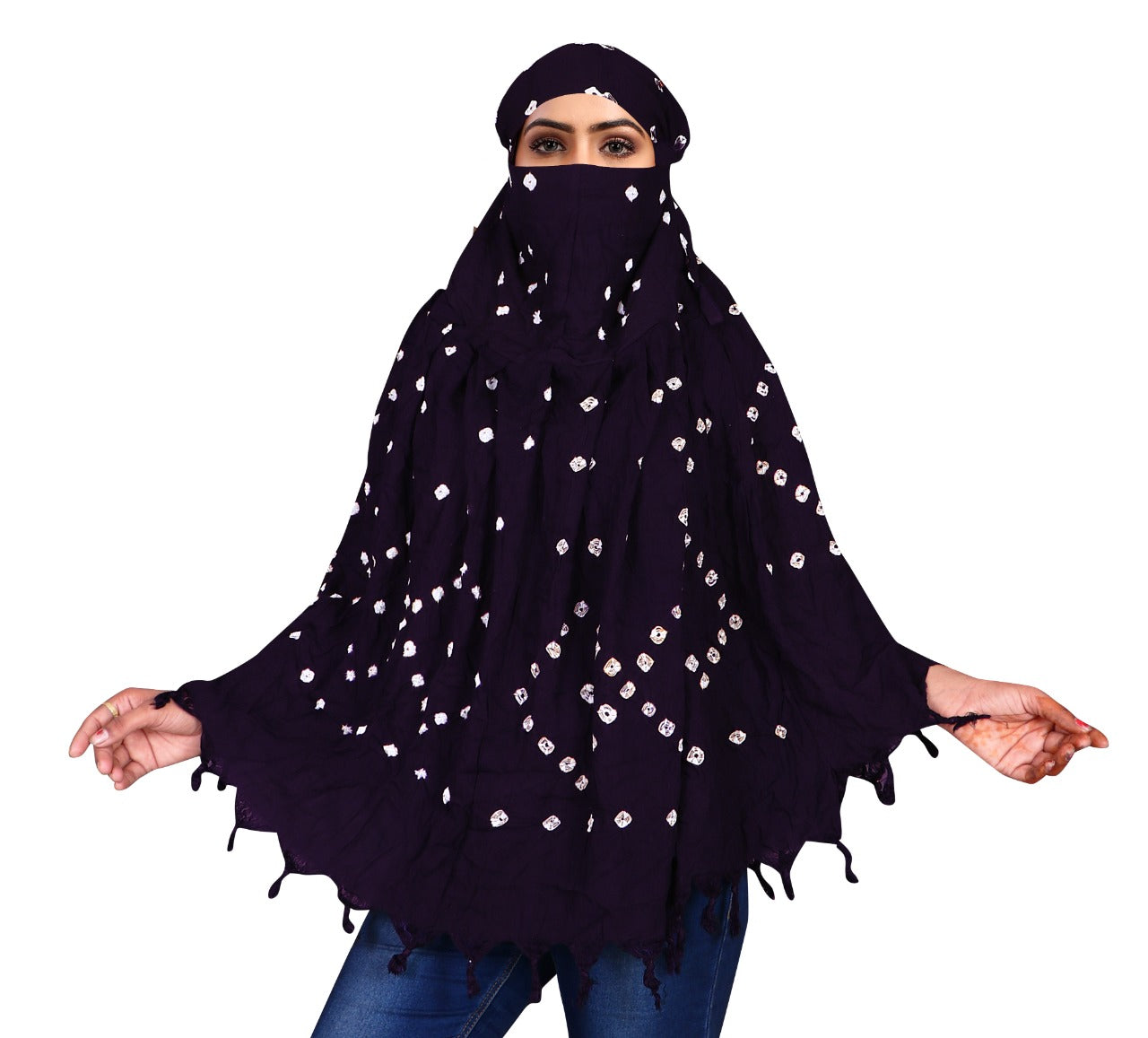 Stylish & Traditional Hand Bandhej Scarf for Women