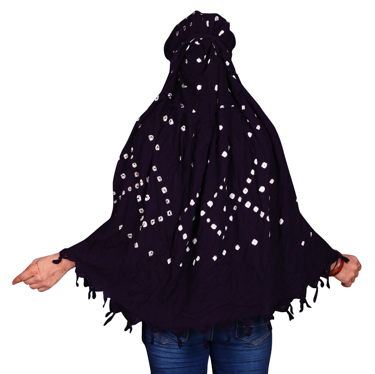 Stylish & Traditional Hand Bandhej Scarf for Women