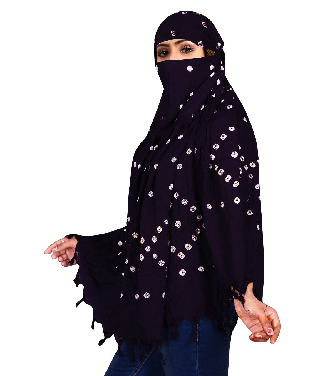 Stylish & Traditional Hand Bandhej Scarf for Women
