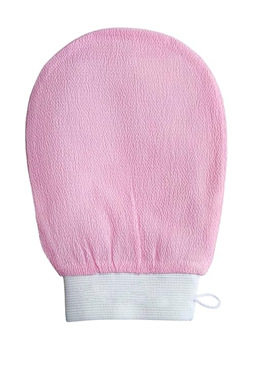 Exfoliating Hand Gloves Pink