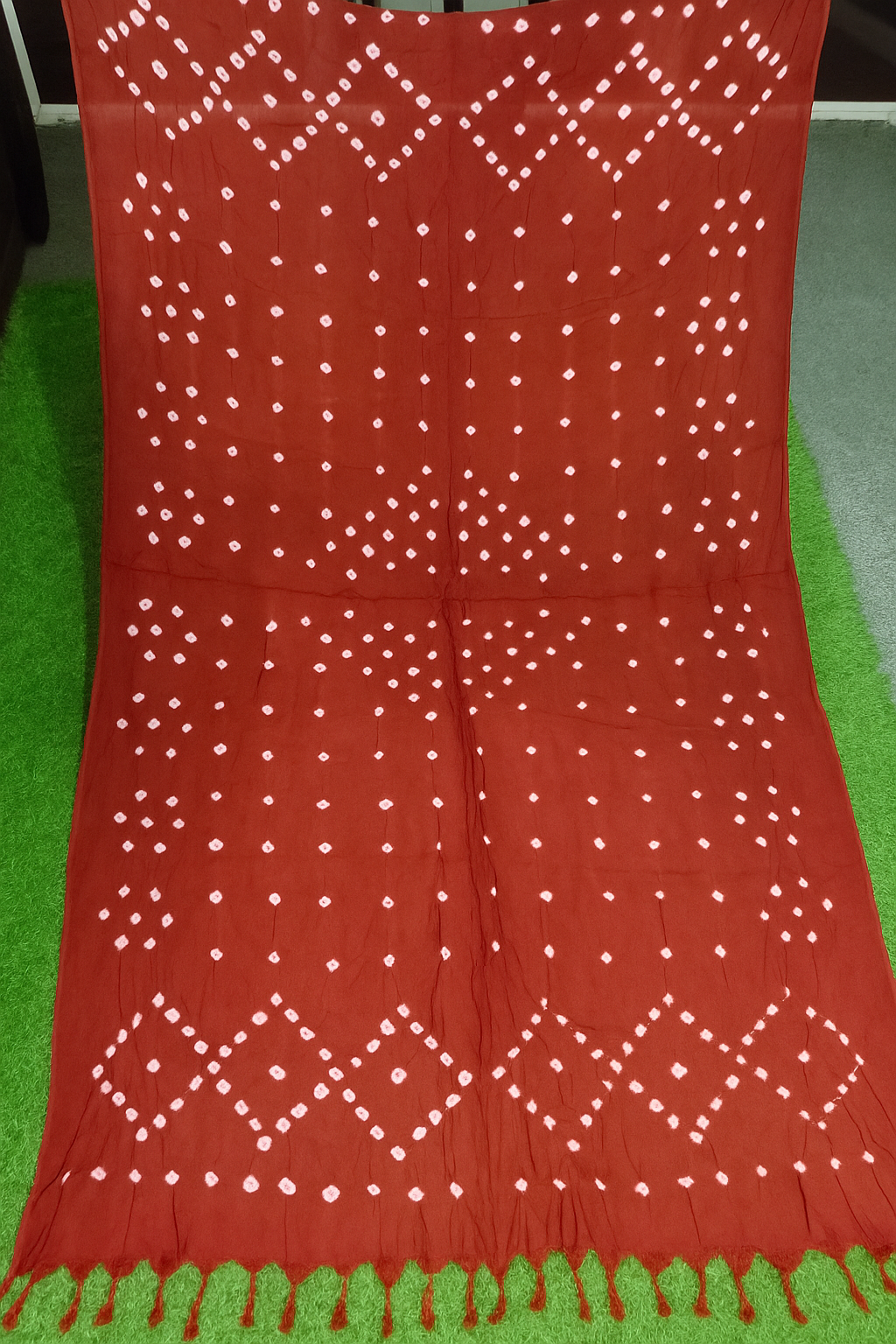 Bandhani Dupatta Red
