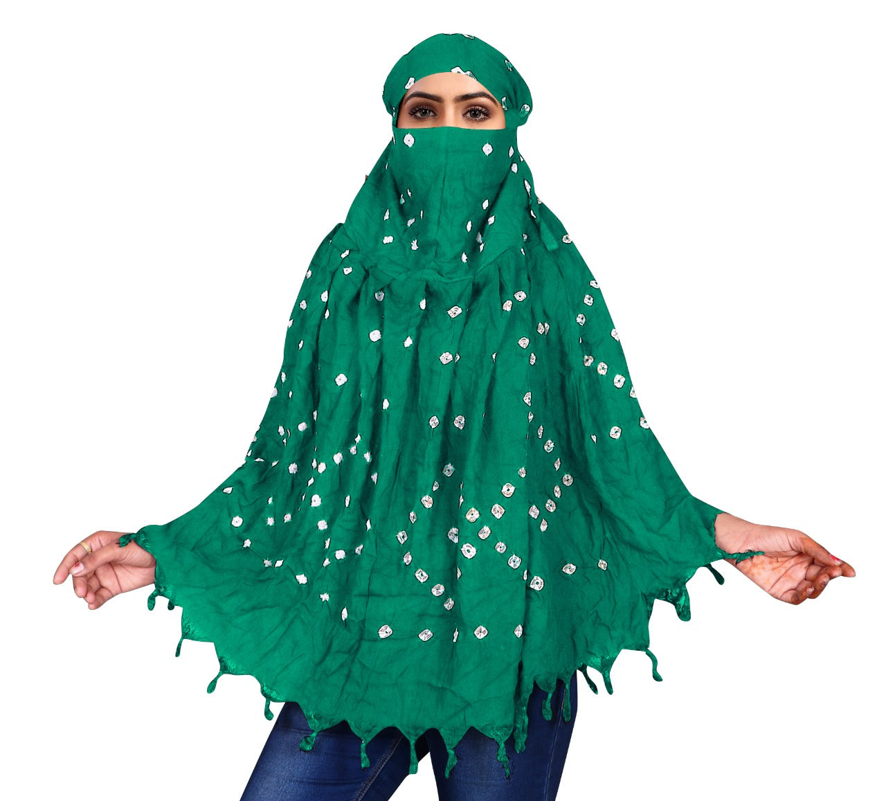 Stylish & Traditional Hand Bandhej Scarf for Women