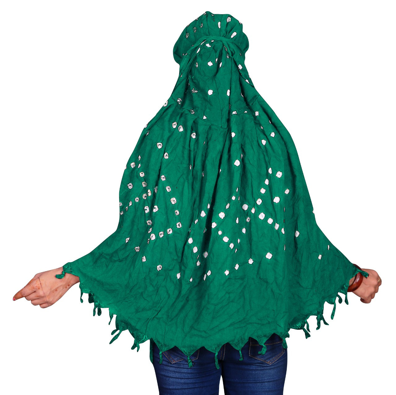 Stylish & Traditional Hand Bandhej Scarf for Women