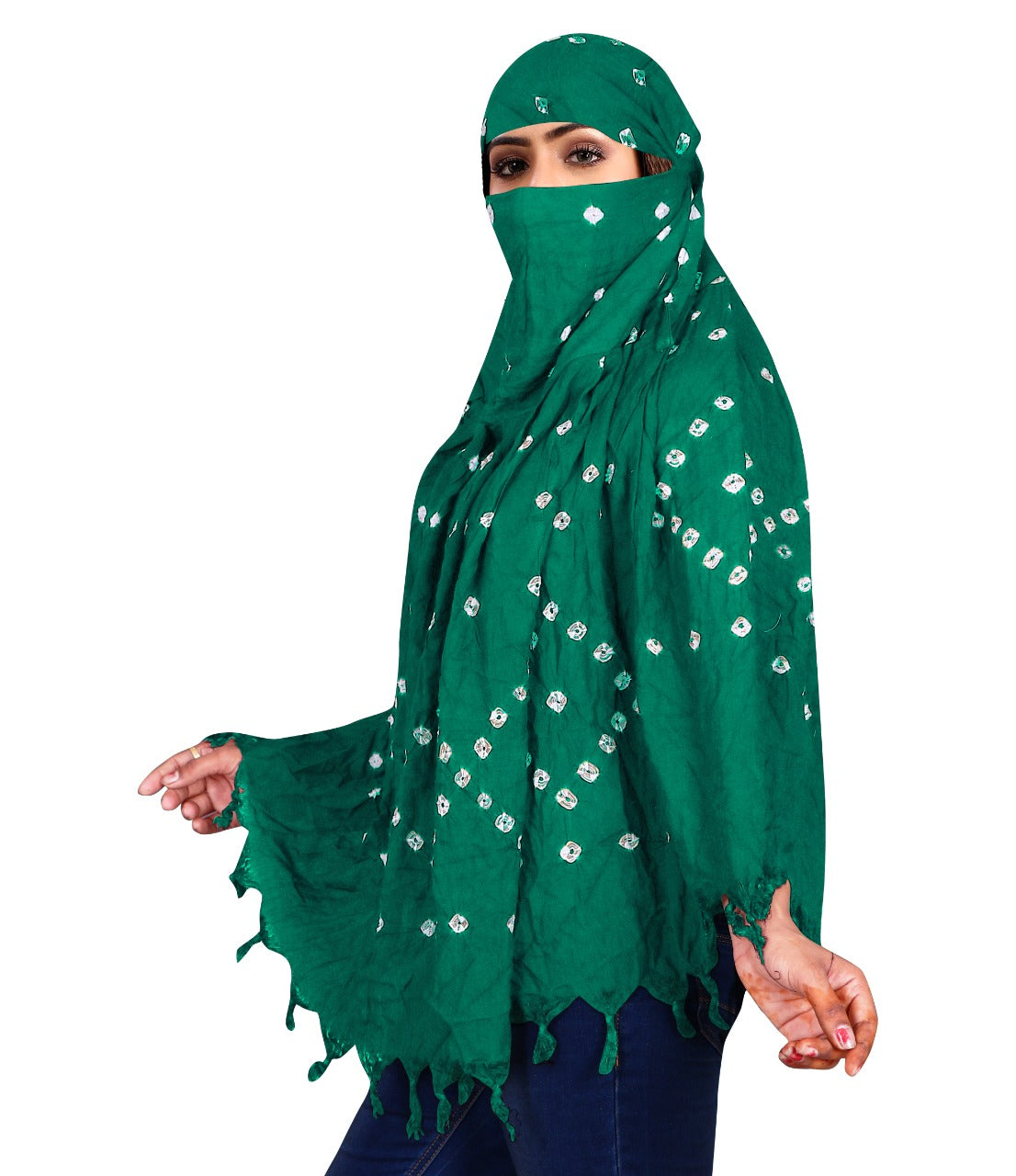 Stylish & Traditional Hand Bandhej Scarf for Women