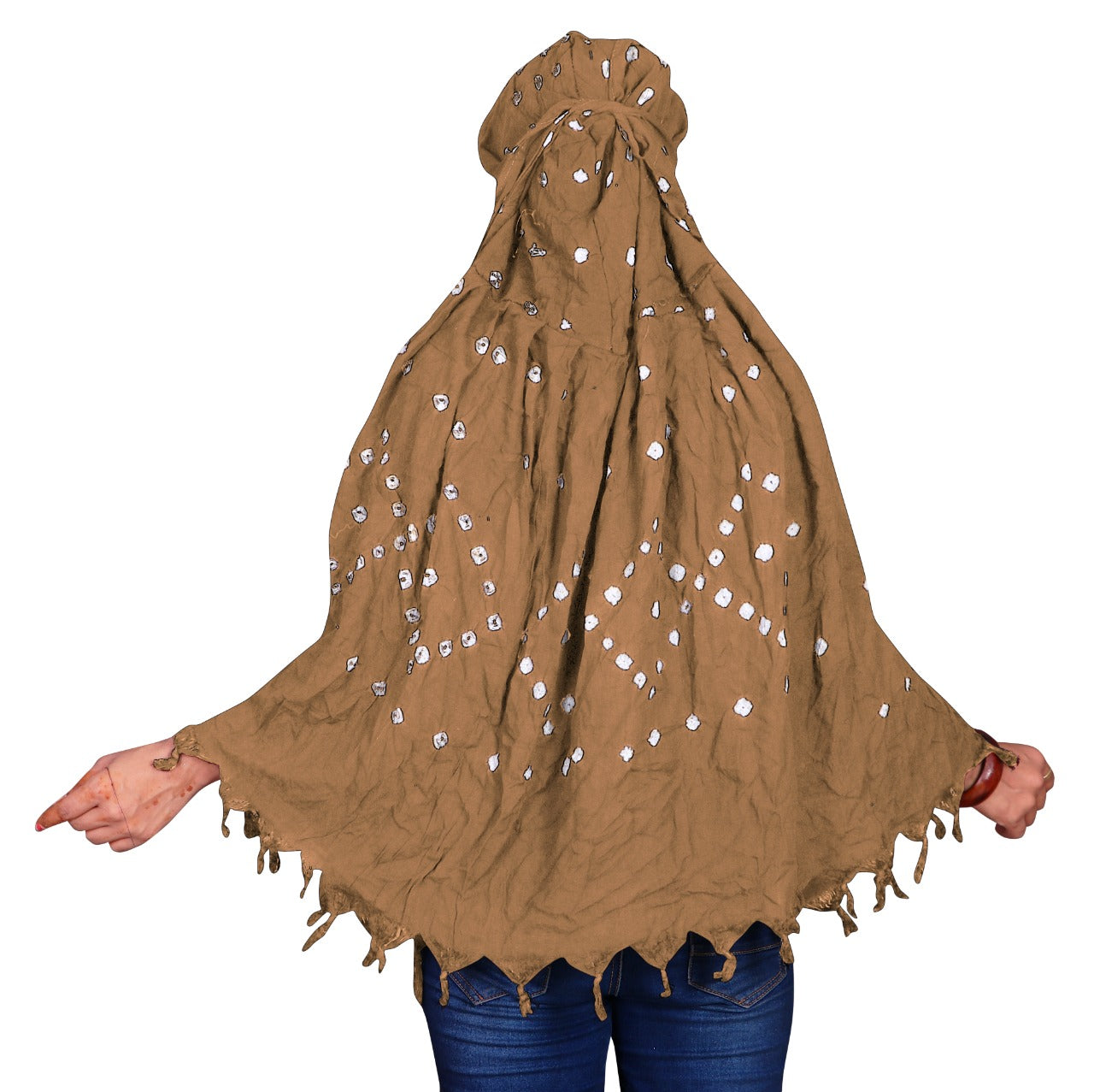Stylish & Traditional Hand Bandhej Scarf for Women