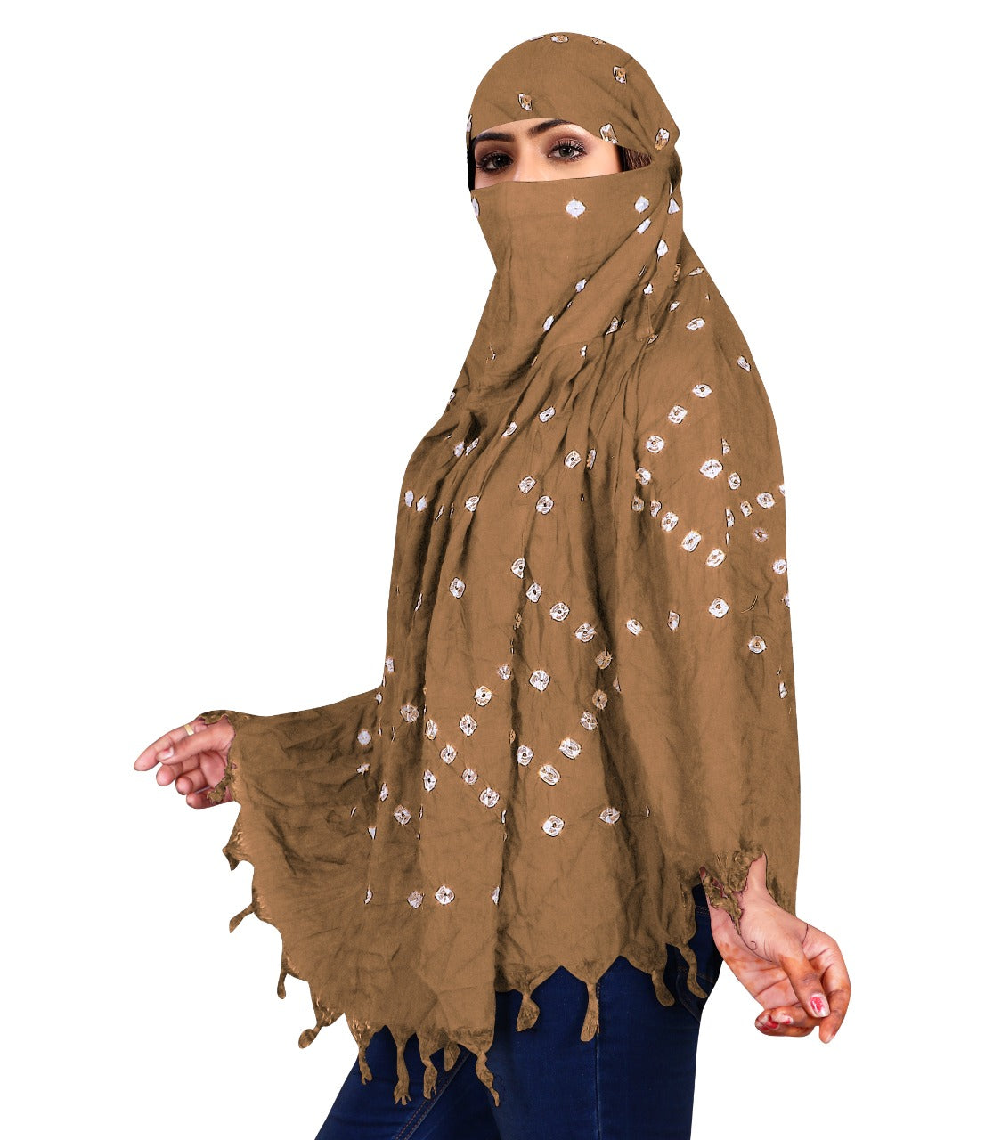 Stylish & Traditional Hand Bandhej Scarf for Women