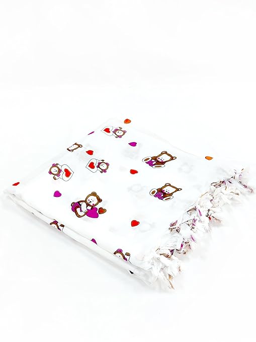 White Dupatta Taddy
