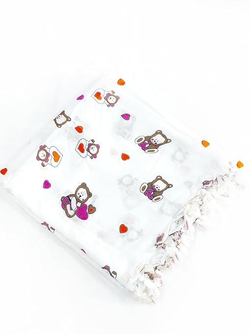 White Dupatta Taddy