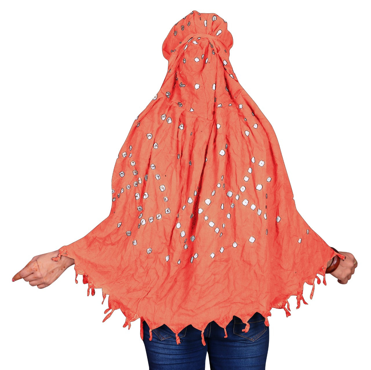 Stylish & Traditional Hand Bandhej Scarf for Women