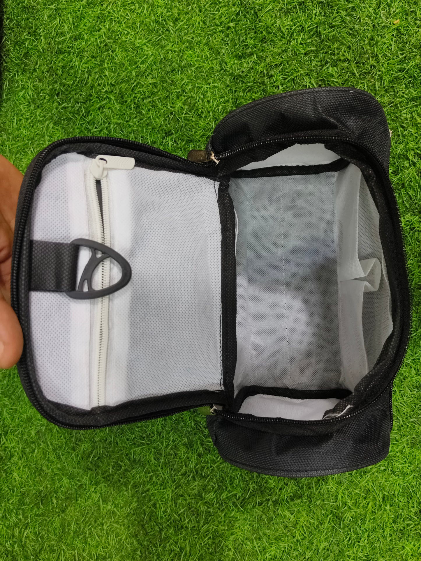 Toiletry Mackup Cosmetic Bag Black