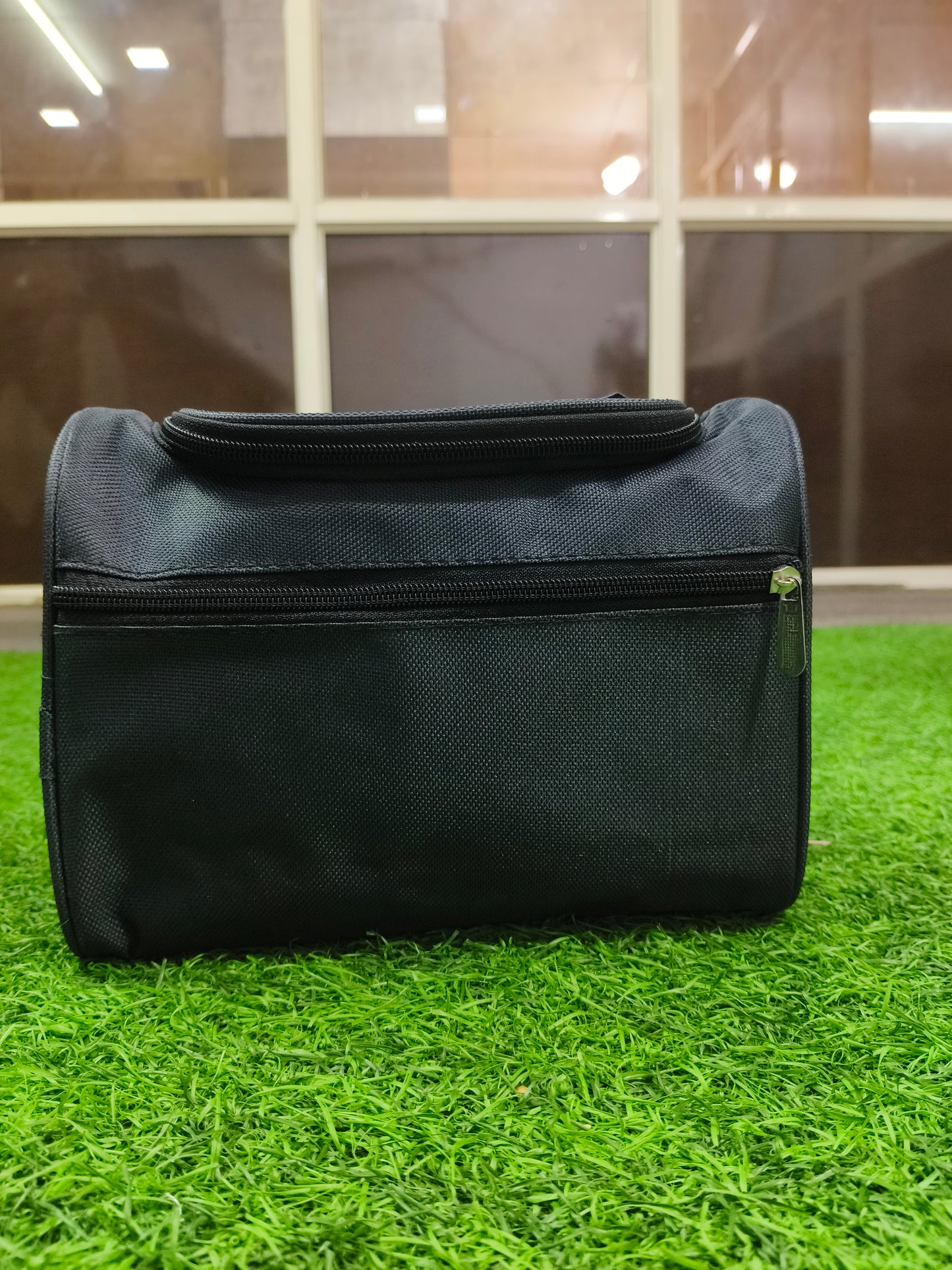 Toiletry Mackup Cosmetic Bag Black