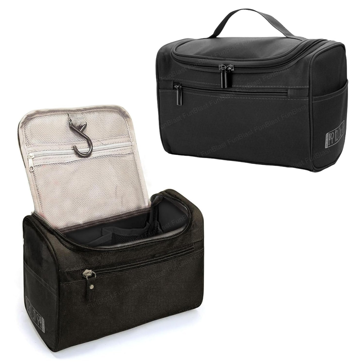 Toiletry Mackup Cosmetic Bag Black