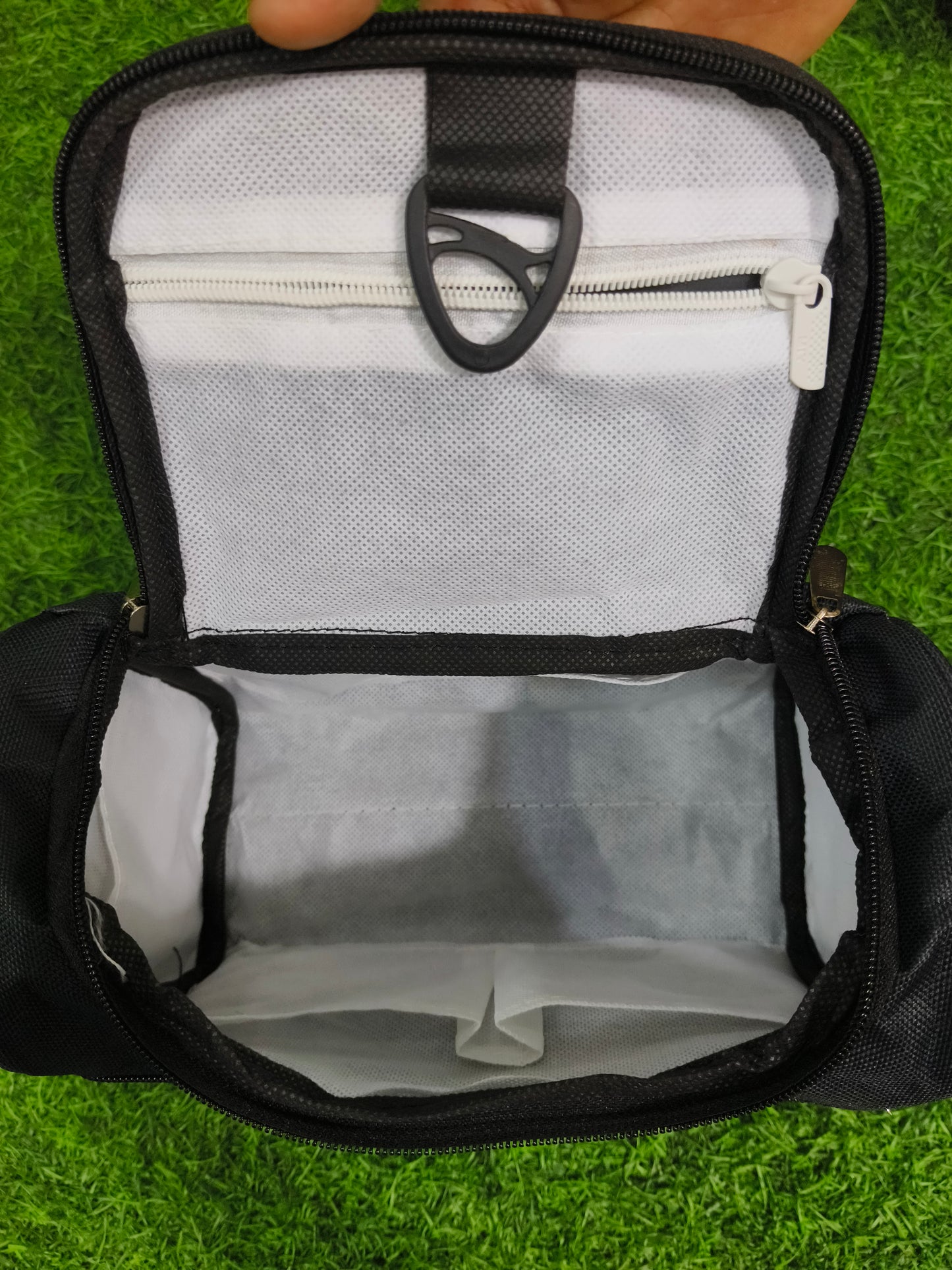 Toiletry Mackup Cosmetic Bag Black