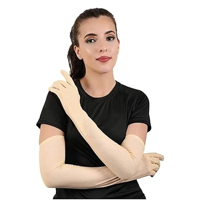 Ladies ARM Sleeve Cream