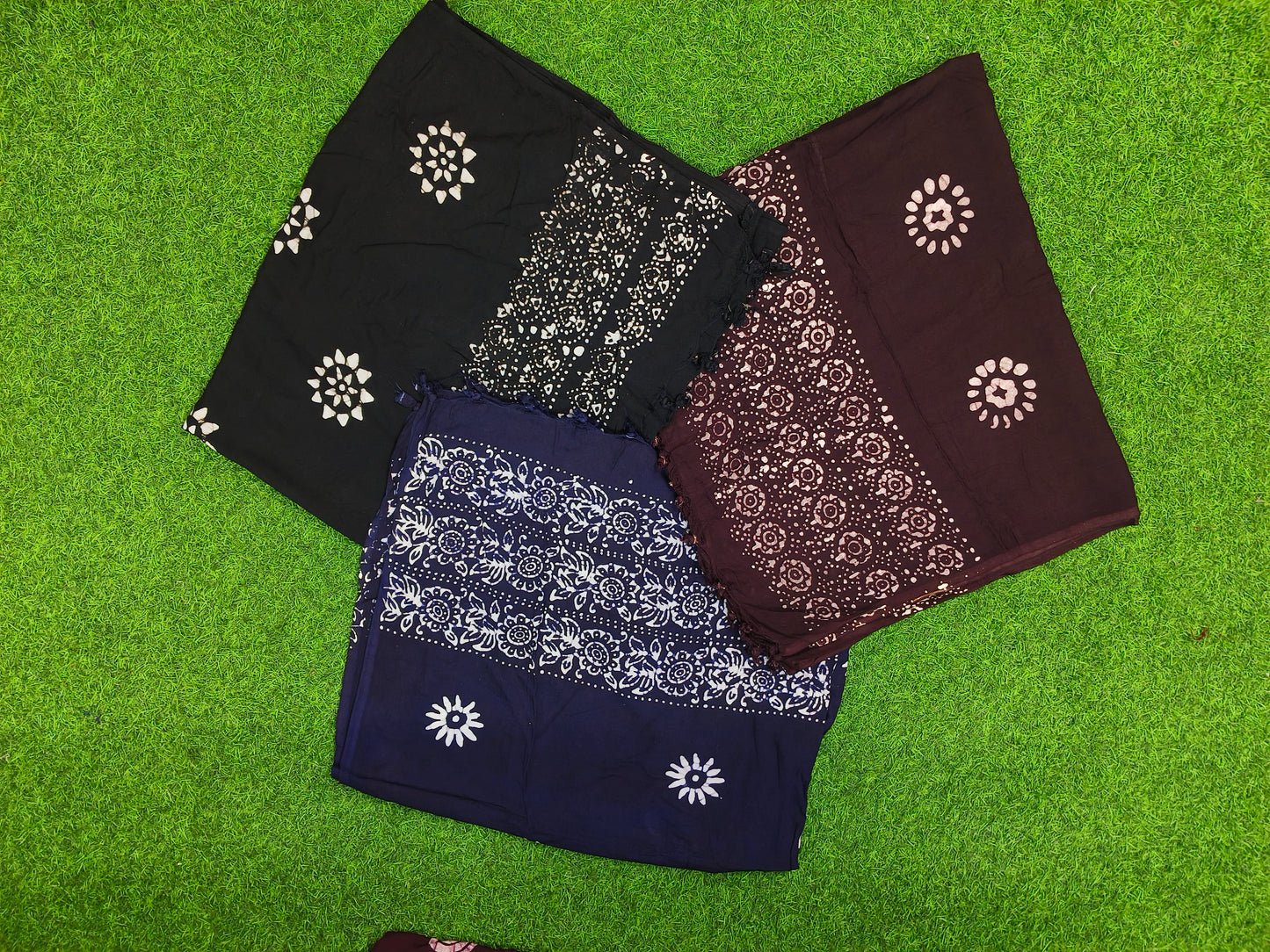 Wex Batik Black Dupatta