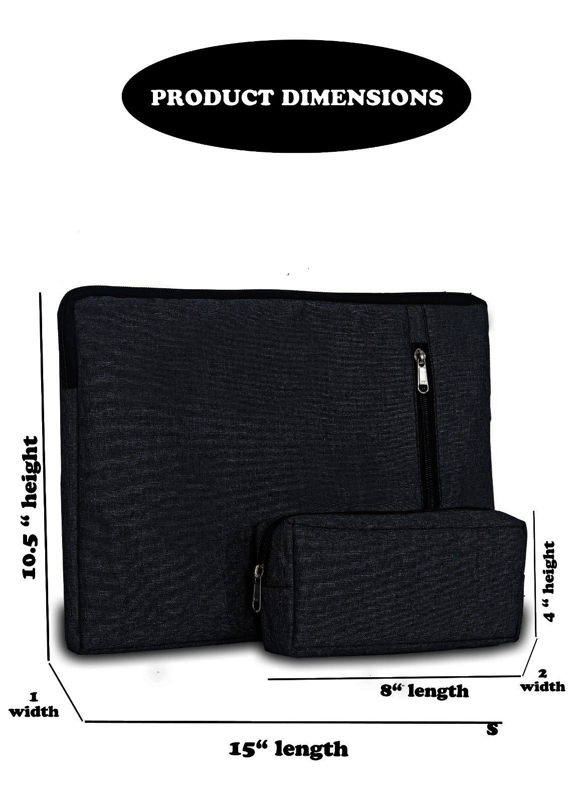 Laptop Sleeve with Pouch