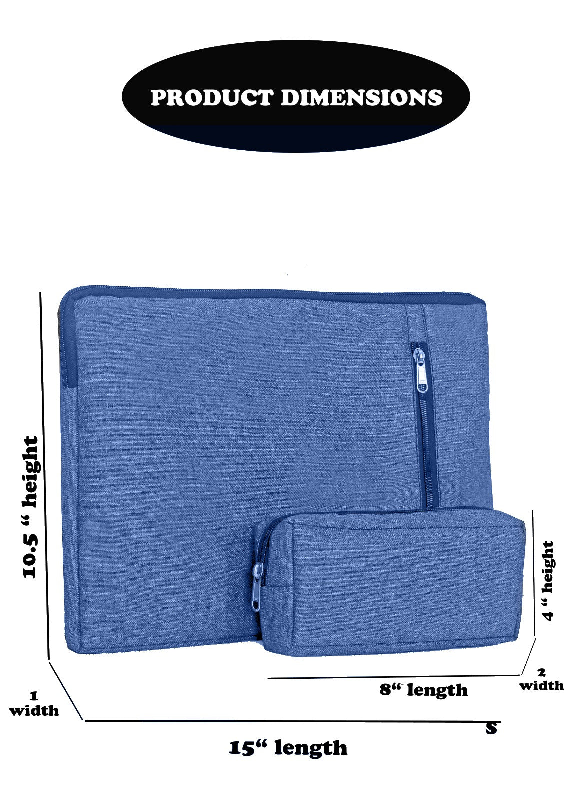 Laptop Sleeve with Pouch A