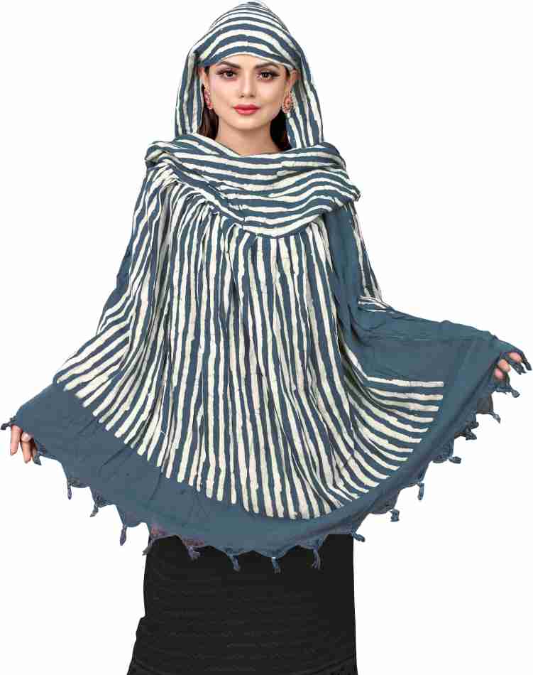 Traditional Lehariya Hand-Dyed Scarf for Women