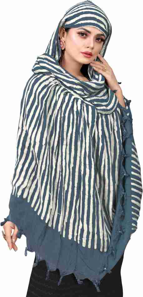 Traditional Lehariya Hand-Dyed Scarf for Women