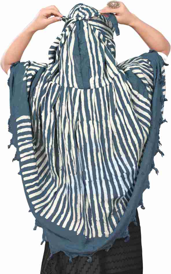 Traditional Lehariya Hand-Dyed Scarf for Women