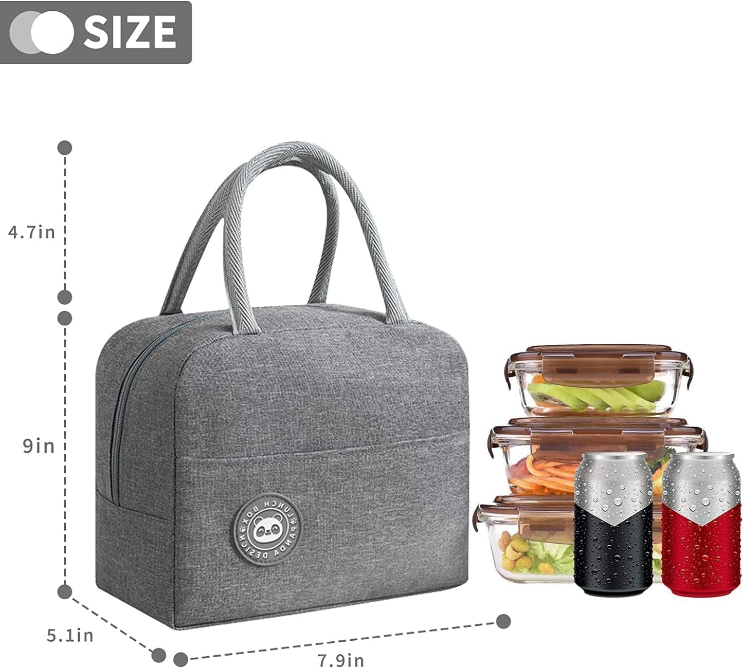 Tiffin Bag Grey