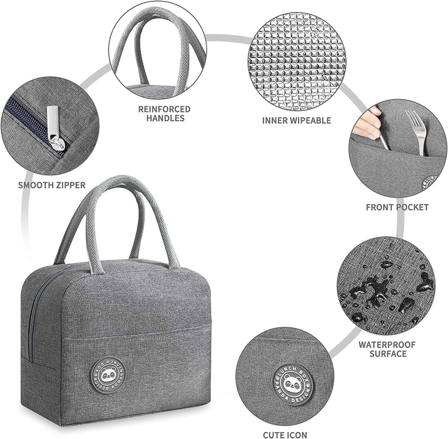 Tiffin Bag Grey